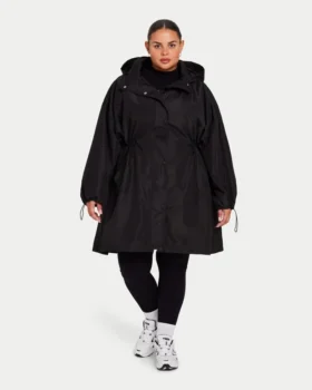 Abrigo Layer Mac para mujer – negro