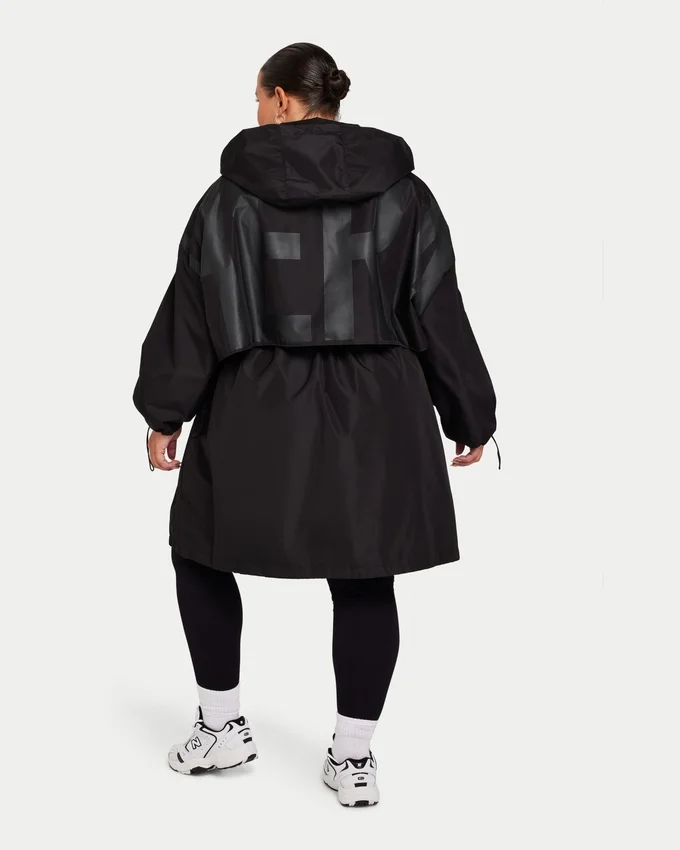 Abrigo Layer Mac para mujer – negro Abrigo Layer Mac para mujer – negro