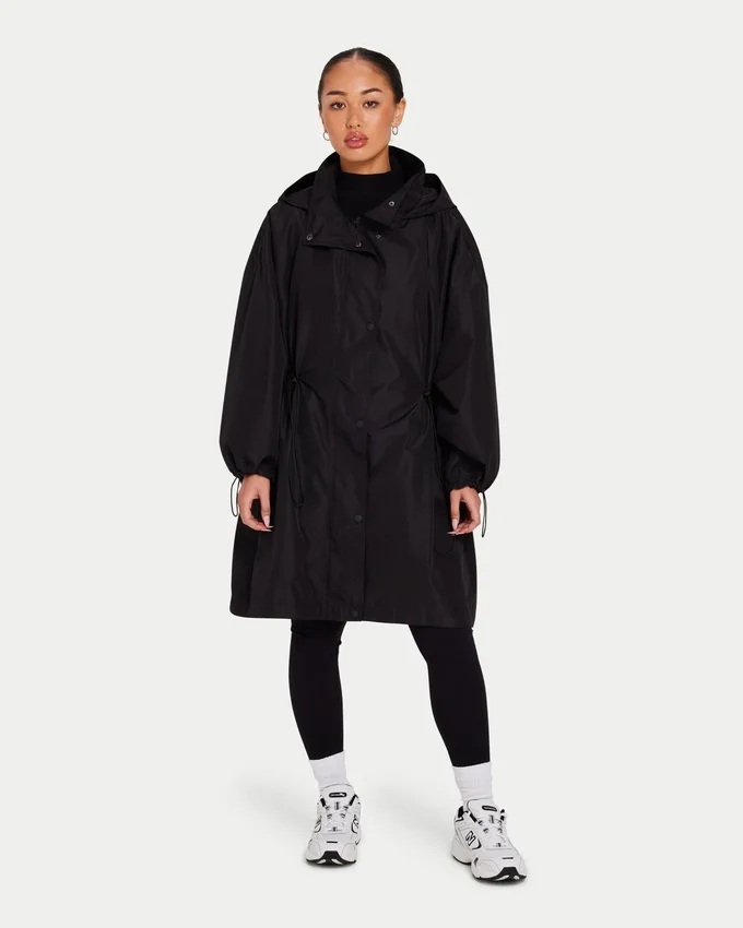 Abrigo Layer Mac para mujer – negro Abrigo Layer Mac para mujer – negro