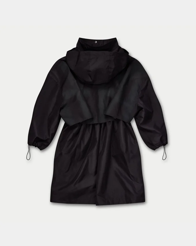 Abrigo Layer Mac para mujer – negro Abrigo Layer Mac para mujer – negro