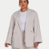Blazers de mujer | Blazer Studio oversize – Stone Blazers de mujer | Blazer Studio oversize – Stone