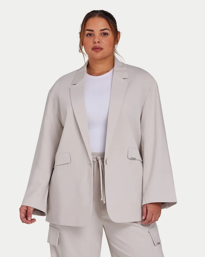 Blazers de mujer | Blazer Studio oversize – Stone Blazers de mujer | Blazer Studio oversize – Stone