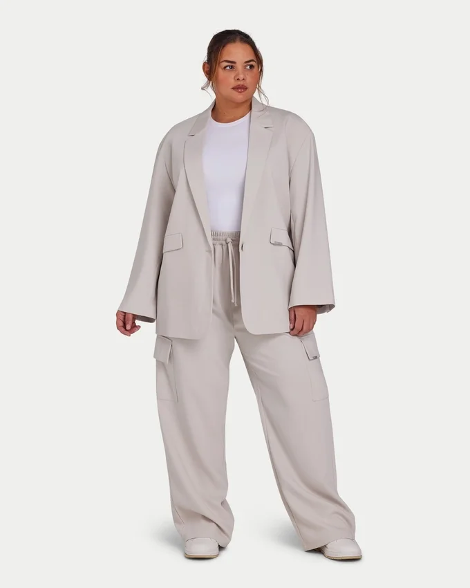 Blazers de mujer | Blazer Studio oversize – Stone Blazers de mujer | Blazer Studio oversize – Stone
