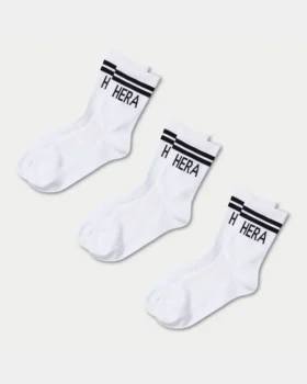Calcetines unisex con logotipo – paquete de 3 pares
