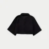 Camisa corta de resort para mujer – negra Camisa corta de resort para mujer – negra