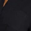 Camisa corta de resort para mujer – negra Camisa corta de resort para mujer – negra