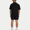 Camisa de lino de pantalón corto para hombre