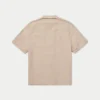 Camisa de lino de pantalón corto para hombre