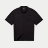 Camisa de lino de pantalón corto para hombre