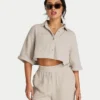 Camisas cortas Resort para mujer Camisas cortas Resort para mujer