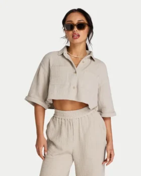 Camisas cortas Resort para mujer