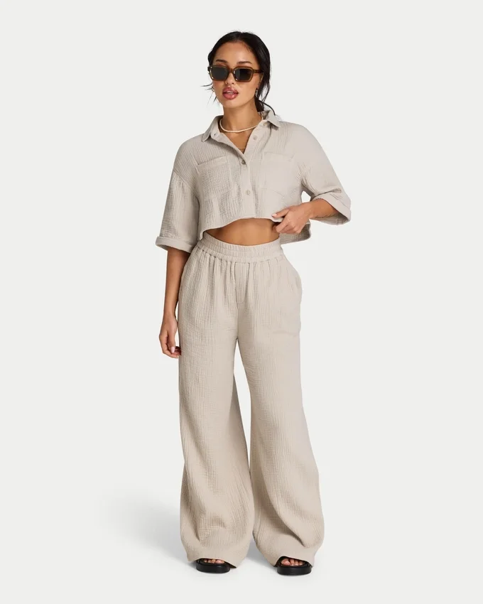 Camisas cortas Resort para mujer Camisas cortas Resort para mujer