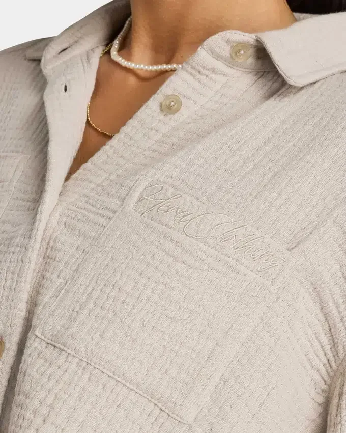 Camisas cortas Resort para mujer Camisas cortas Resort para mujer