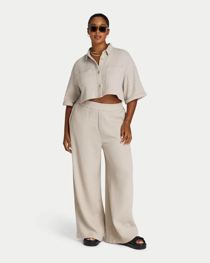 Camisas cortas Resort para mujer Camisas cortas Resort para mujer