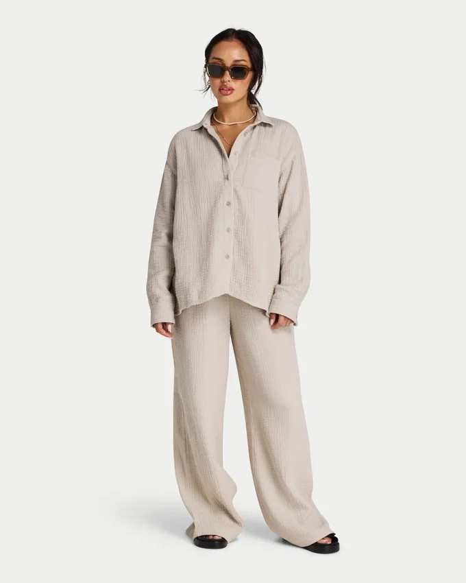 Camisas de manga larga «Resort» para mujer Camisas de manga larga «Resort» para mujer