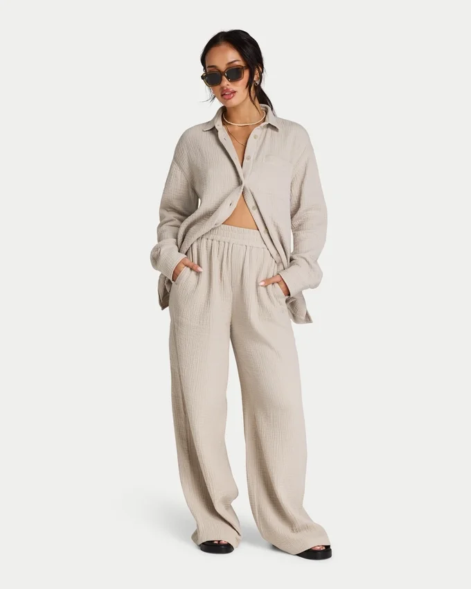 Camisas de manga larga «Resort» para mujer Camisas de manga larga «Resort» para mujer