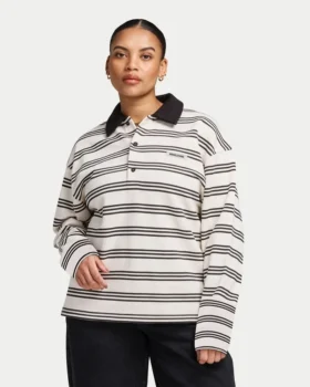 Camisas de rugby a rayas para mujer