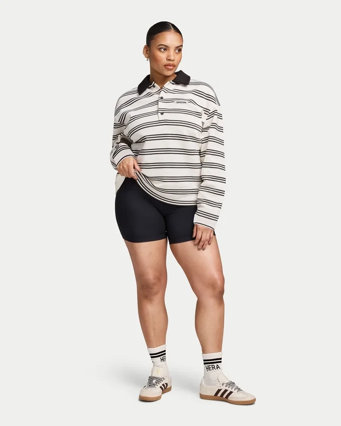 Camisas de rugby a rayas para mujer Camisas de rugby a rayas para mujer