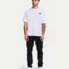 Camiseta básica oversize para hombre – blanca