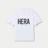 Camiseta básica oversize para hombre – blanca