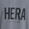 Camiseta básica oversize para hombre – gris carbón