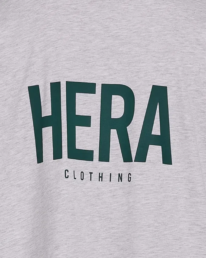 Camiseta básica oversize para hombre – gris jaspeado Camiseta básica oversize para hombre – gris jaspeado