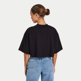 Camiseta corta Icon de Rewear – negra