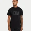 Camiseta de corte regular de la marca Mens Label Camiseta de corte regular de la marca Mens Label