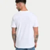 Camiseta de corte regular de la marca Mens Label – blanca Camiseta de corte regular de la marca Mens Label – blanca