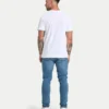 Camiseta de corte regular de la marca Mens Label – blanca Camiseta de corte regular de la marca Mens Label – blanca
