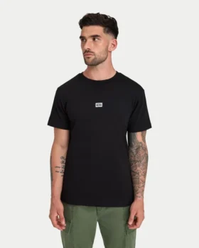 Camiseta de corte regular «The Collective» para hombre – negra