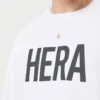 Camiseta de manga larga de la marca para hombre – blanca