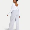 Camiseta de manga larga «Dual Wear» de la colección «Essentials» para mujer – blanca