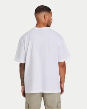 Camiseta Label para hombre – blanca