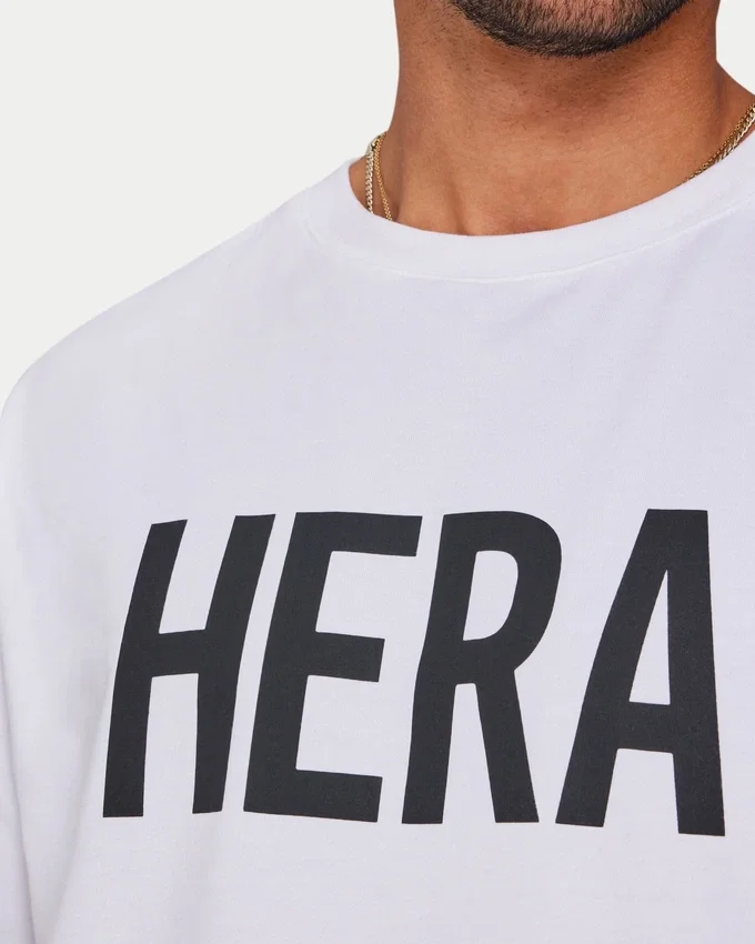 Camiseta Label para hombre – blanca Camiseta Label para hombre – blanca
