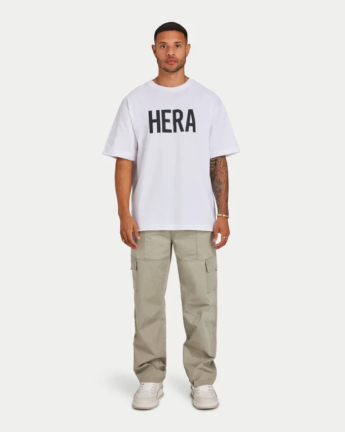 Camiseta Label para hombre – blanca Camiseta Label para hombre – blanca