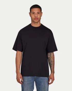 Camiseta oversize «Blank» para hombre – negra Camiseta oversize «Blank» para hombre – negra