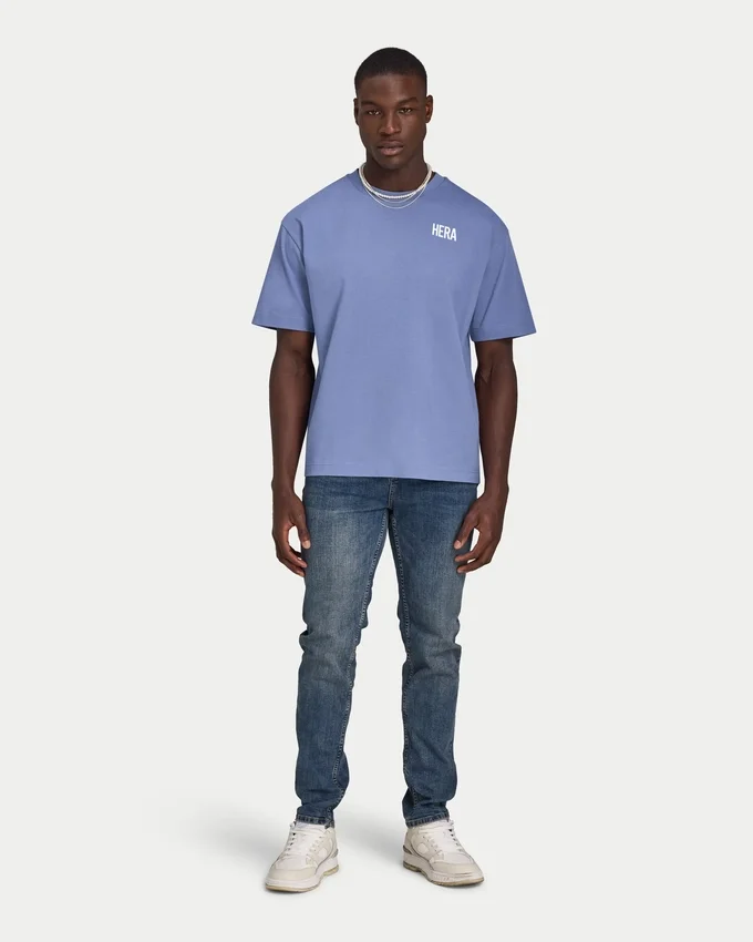 Camiseta oversize básica para hombre Camiseta oversize básica para hombre