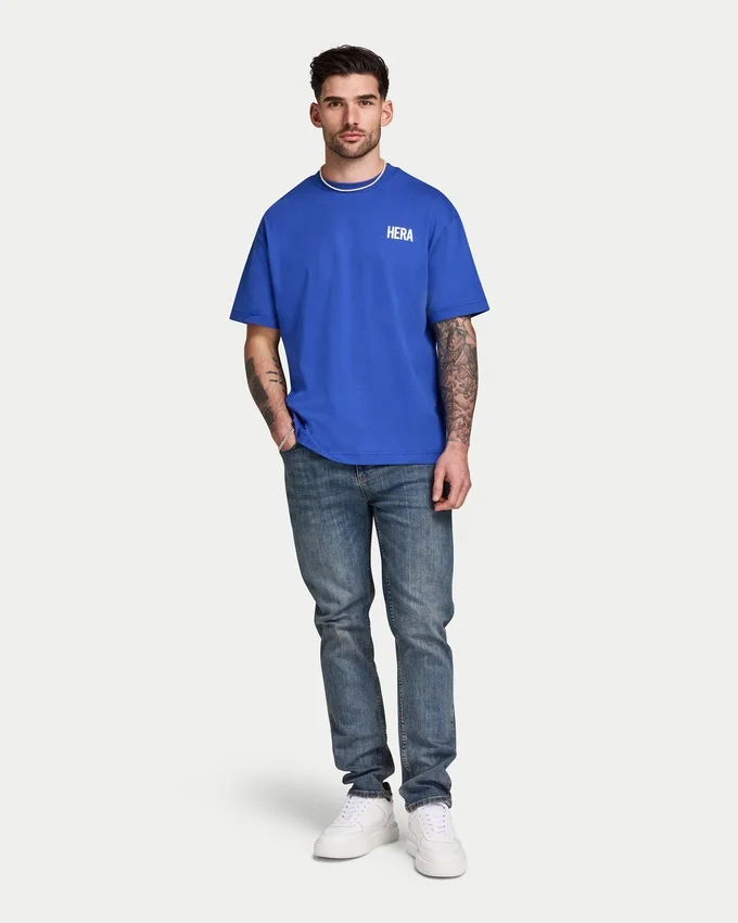 Camiseta oversize básica para hombre Camiseta oversize básica para hombre