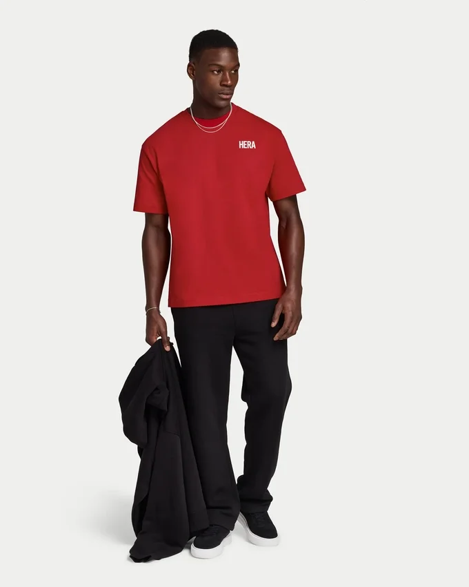 Camiseta oversize básica para hombre Camiseta oversize básica para hombre