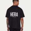 Camiseta oversize básica para hombre – negra Camiseta oversize básica para hombre – negra