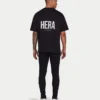 Camiseta oversize básica para hombre – negra Camiseta oversize básica para hombre – negra