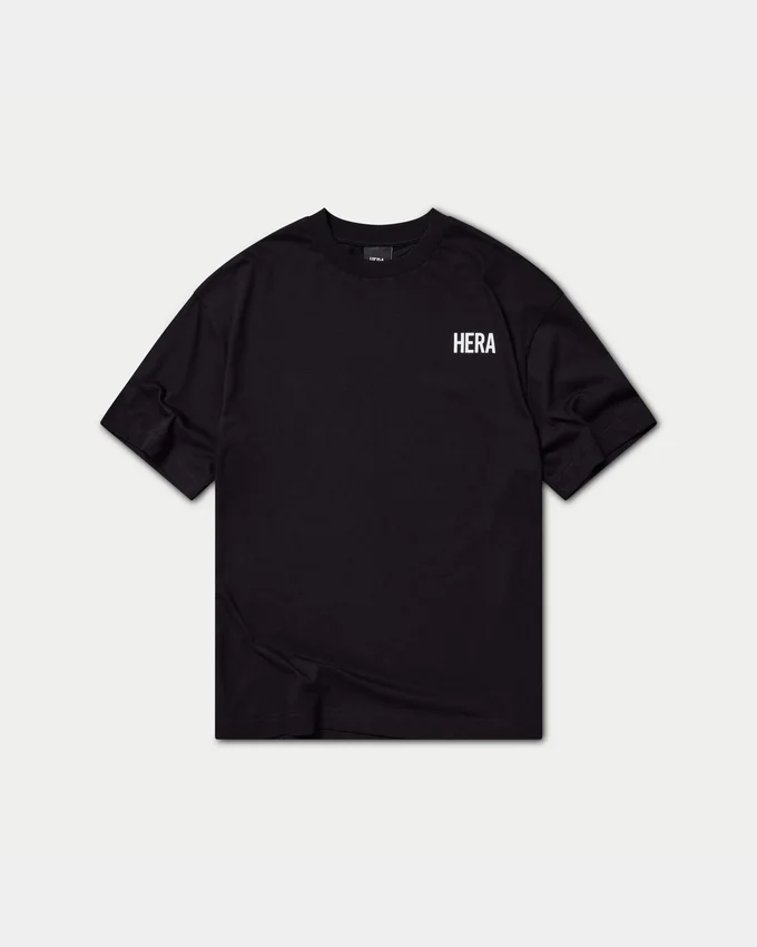 Camiseta oversize básica para hombre – negra Camiseta oversize básica para hombre – negra