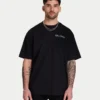Camiseta oversize con letras para hombre Camiseta oversize con letras para hombre