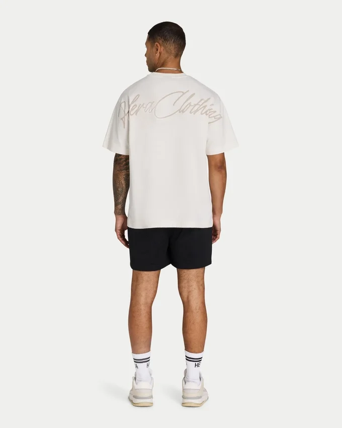 Camiseta oversize con letras para hombre Camiseta oversize con letras para hombre