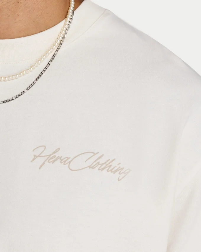 Camiseta oversize con letras para hombre Camiseta oversize con letras para hombre