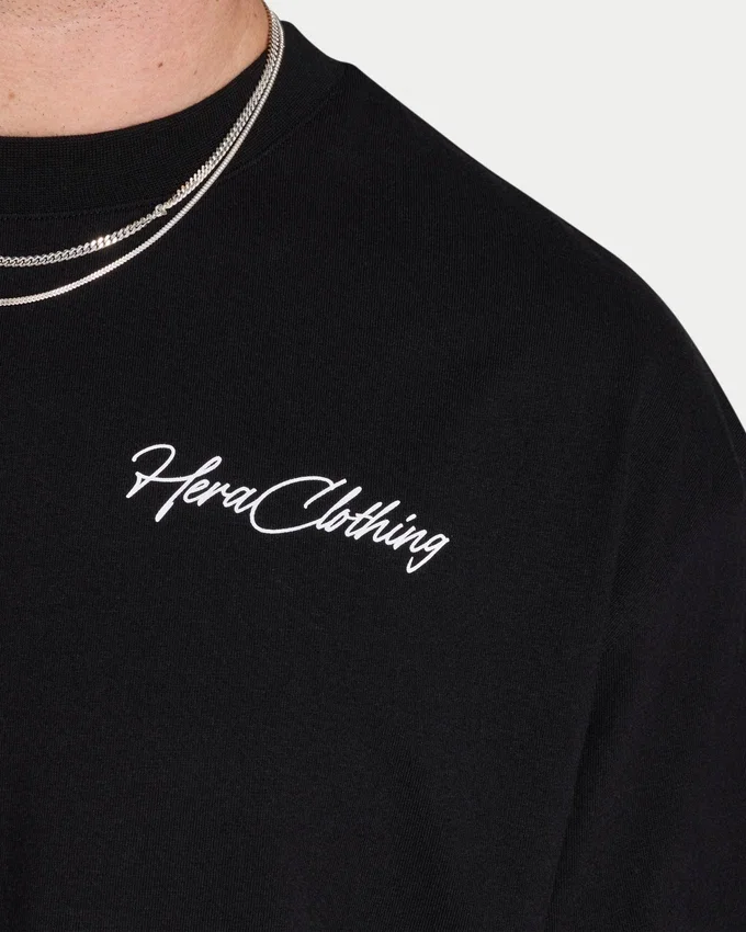 Camiseta oversize con letras para hombre Camiseta oversize con letras para hombre