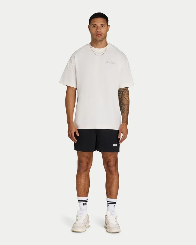 Camiseta oversize con letras para hombre Camiseta oversize con letras para hombre