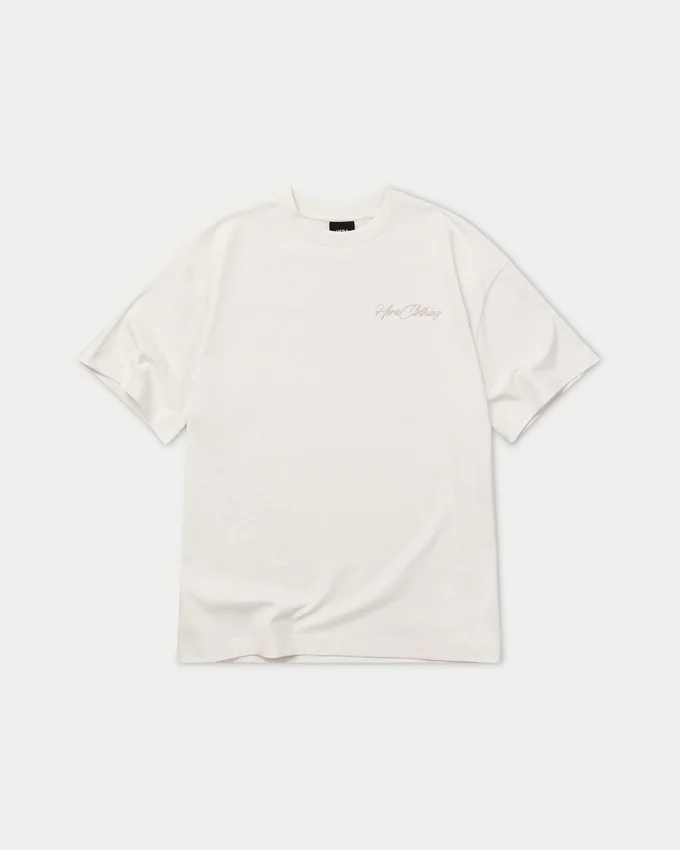Camiseta oversize con letras para hombre Camiseta oversize con letras para hombre