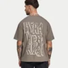 Camiseta oversize de grafitis para hombre Camiseta oversize de grafitis para hombre